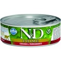 N&D CAT PRIME CHICKEN AND POMEGRANATE WET FOOD 85гр