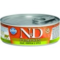  N&D CAT PUMPKIN BOAR & APPLE WET FOOD 85гр