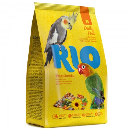 Корм для средних попугаев RIO. Основной рацион 500г
