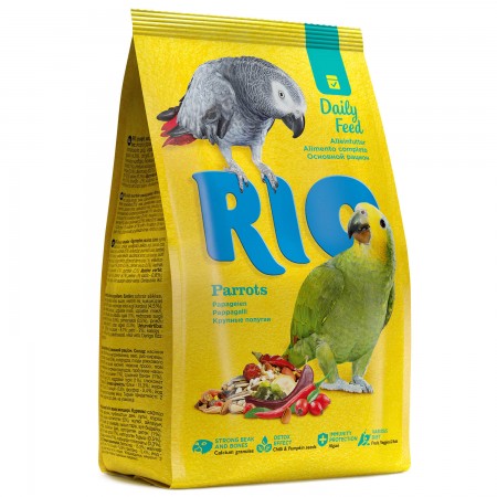 Корм для крупных попугаев RIO. Основной рацион 1кг